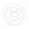 Cleaning Mode: Carrier Frequency Icon